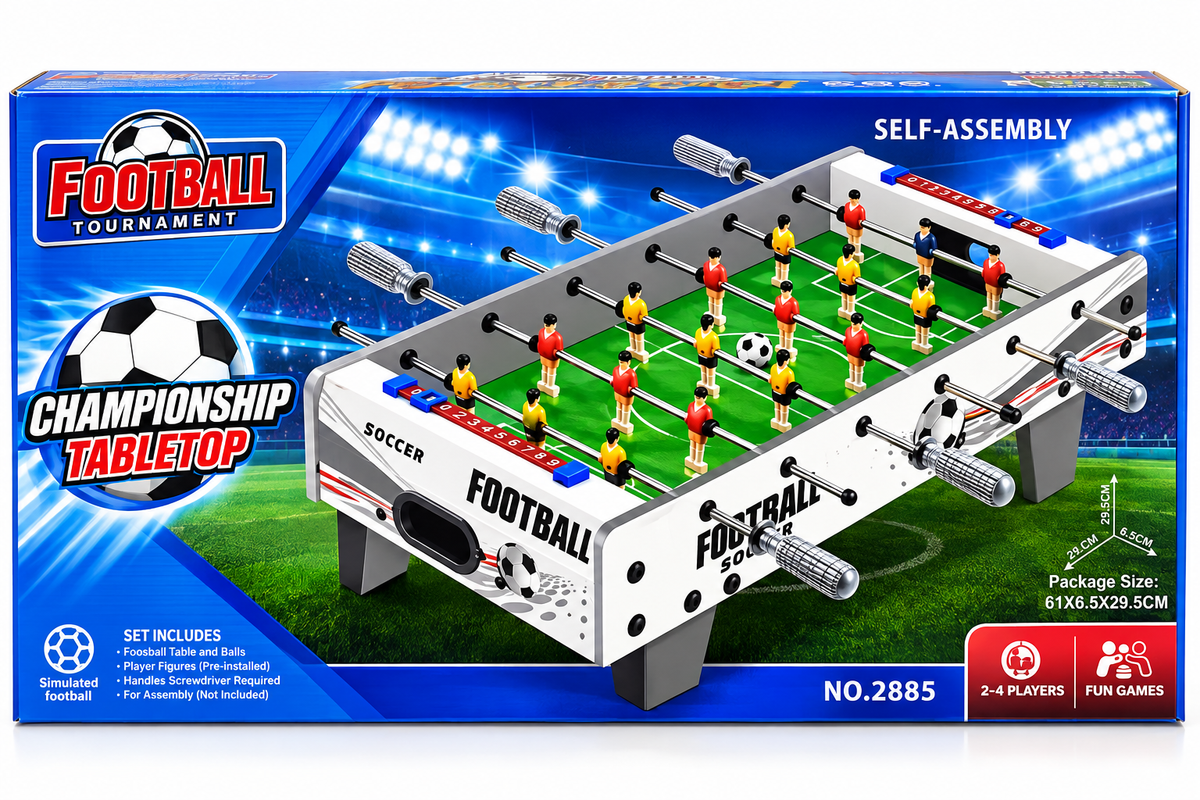 Tabletop Football Game – Mini Foosball Table