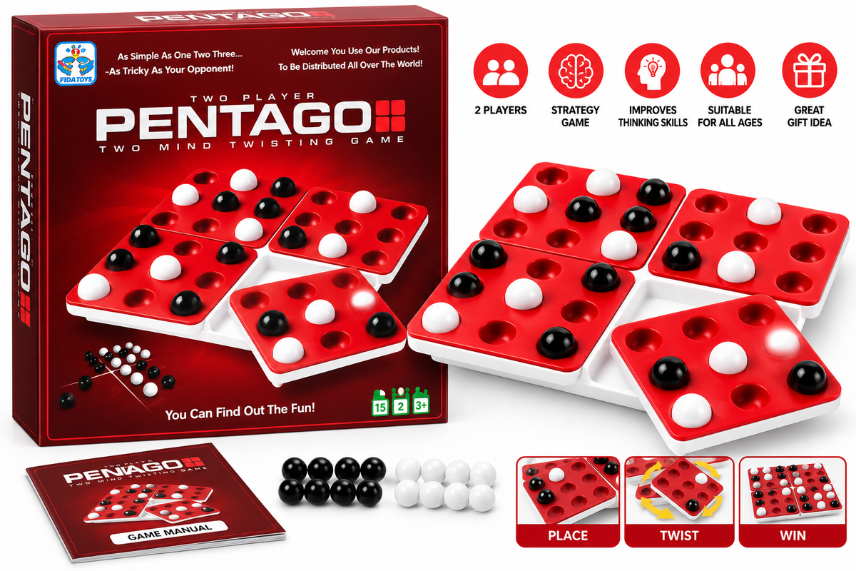 Pentago – 2 Player Strategy Board Game