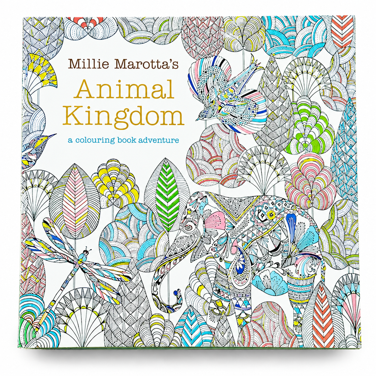 Anti-Stress Coloring Book, Mandala & Pattern Designs