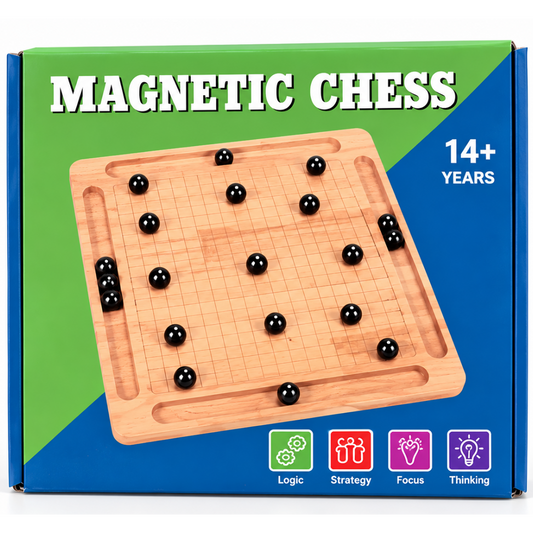 Magnetic chess for developing logical thinking