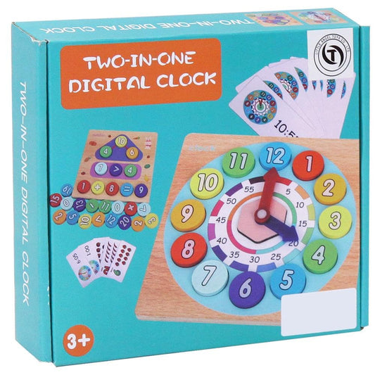 2 IN 1 Digital Clock
