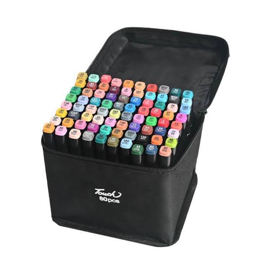 Touch colors double ended markers sets