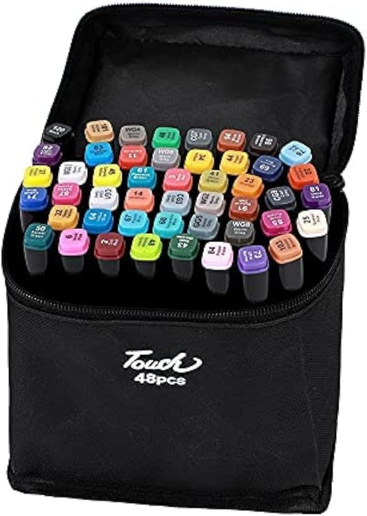 Touch colors double ended markers sets